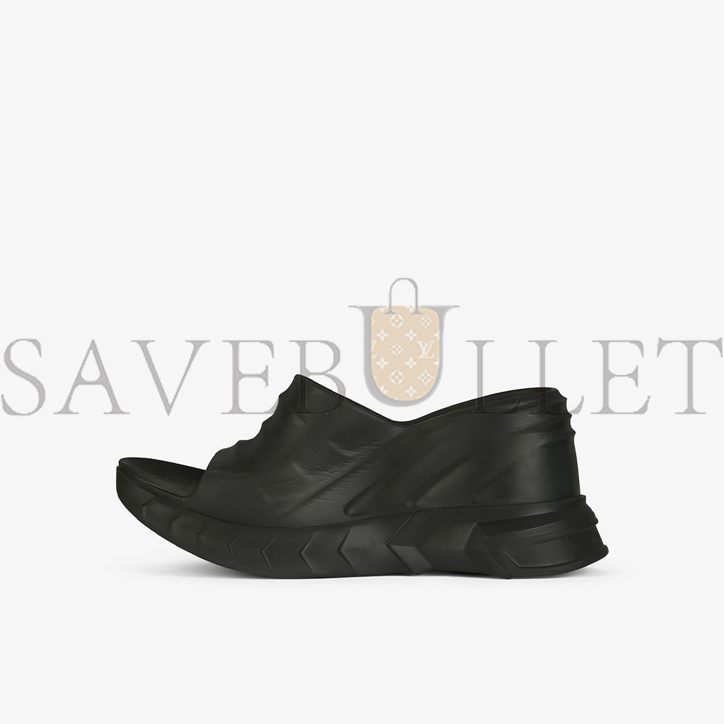 GIVENCHY MARSHMALLOW WEDGE SANDALS IN RUBBER BE305BE0Y9-001 GIVENCHY MARSHMALLOW WEDGE SANDALS IN RUBBER BE305BE0Y9-001